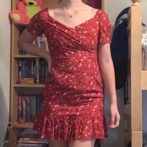 Floral Princess Polly Mini Dress